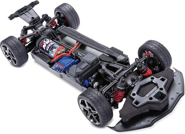 Actual product image Traxxas 4TEC 3.0 Corvette C8 silver 1:10 4WD Touring Car Brushed - ARTR (RTR Ready-to-Run)