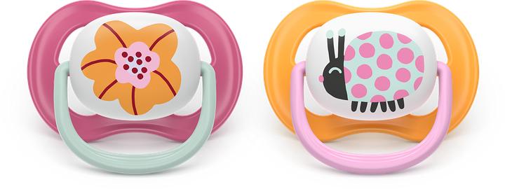 Actual product image Philips Avent Pacifier SCF080/27 ultra air (2x, 6 - 18 Months)