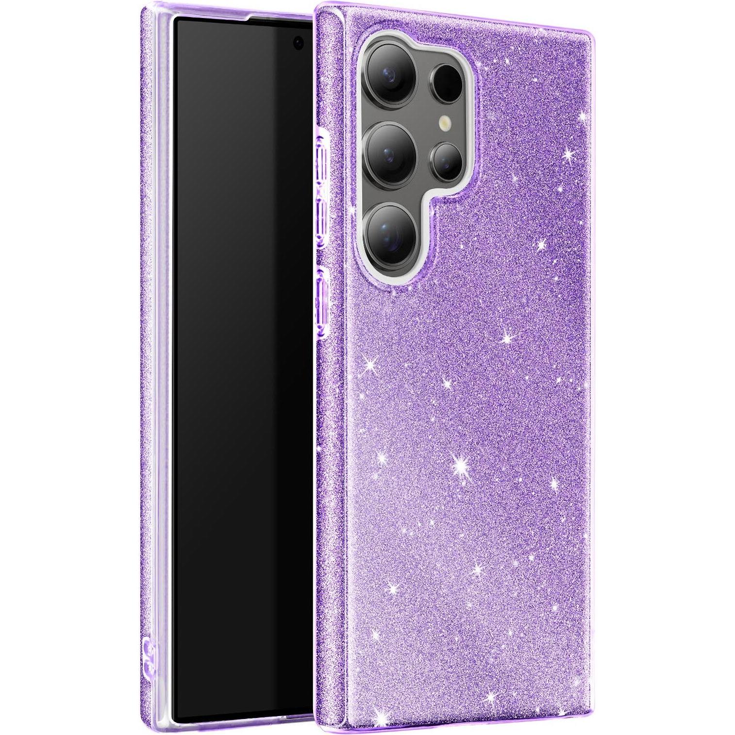 Avizar Spark Case (Samsung Galaxy S24 Ultra), Smartphone Hülle, Violett