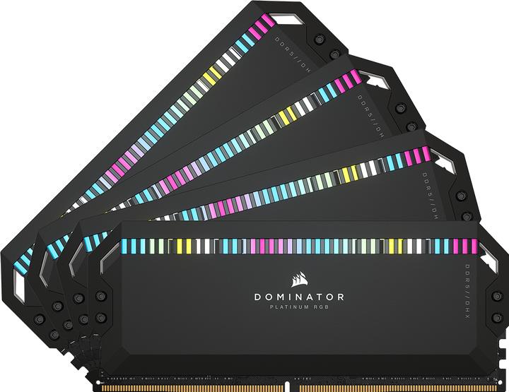 Actual product image Corsair Dominator Platinum RGB (4 x 32GB, 3600 MHz, DDR4-RAM, DIMM)