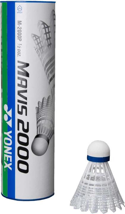 Actual product image Yonex Shuttlecock Mavis 2000 6-pack cork