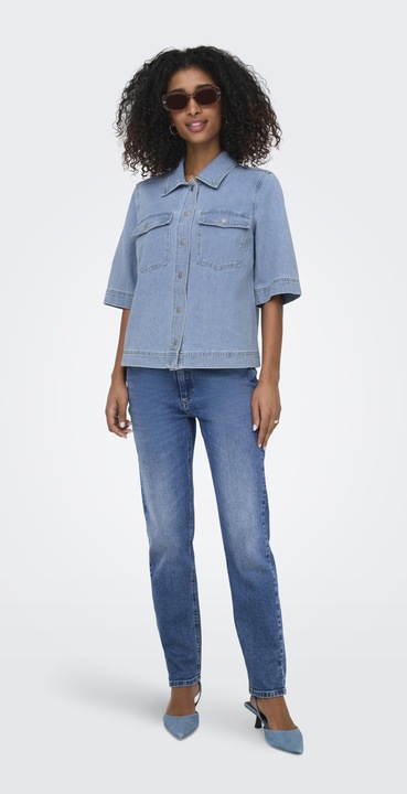 Produktbild Only Onlbelle S/S Shirt Dnm Gua Noos (S)