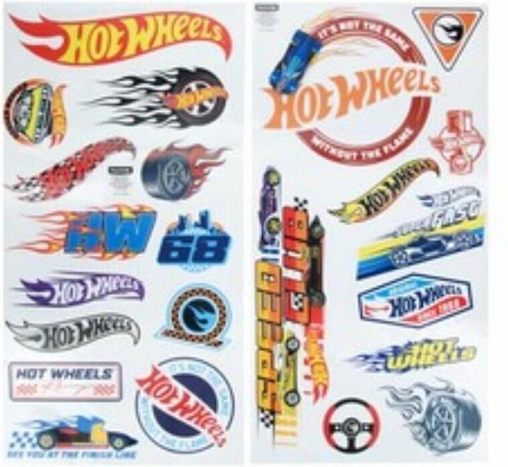 Produktbild Paladone Products Hot Wheels Wall Decals (22.90 x 44.10 cm)