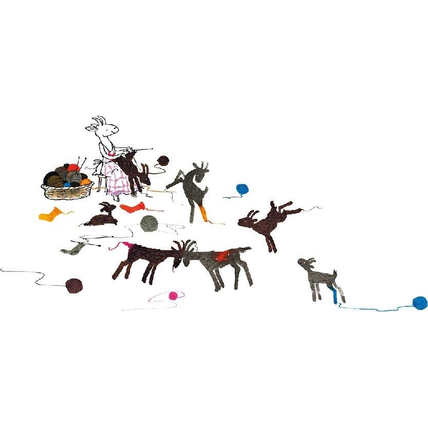 Thumbnail - Schneewittchen strickt ein Monster, Kinderbücher von Annemarie van Haeringen