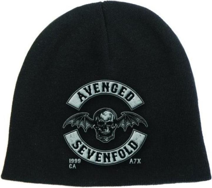 Produktbild Avenged Sevenfold Erwachsene Tod Fledermaus Wappen Beanie (One Size)