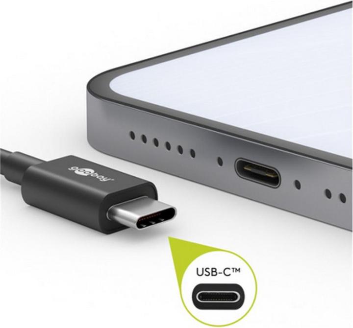 Image du produit Goobay Câble USB C 2,0 m (2 m, USB 2.0)