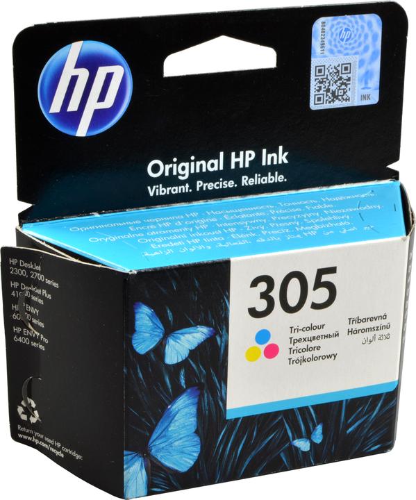 Actual product image HP 305 (C, M, Y)