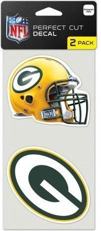 Actual product image NFL Green Bay Packers 2er Set Aufkleber