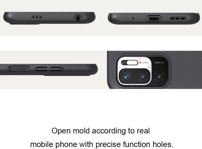 Actual product image Nillkin Super Frosted Shield Series (Xiaomi Redmi Note 10 5G)