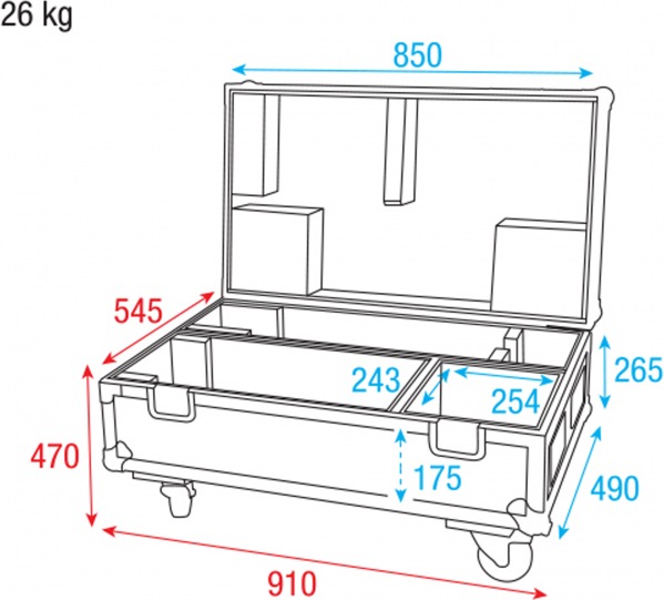Produktbild Showtec Case for Followspot 120 W (Zubehör)