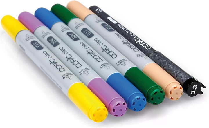 Produktbild Copic Ciao Manga 1 (Multicolor, 3 mm, 6 x)