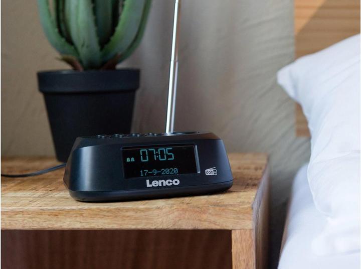 Image du produit Lenco Radio-réveil (DAB+ DAB, FM)