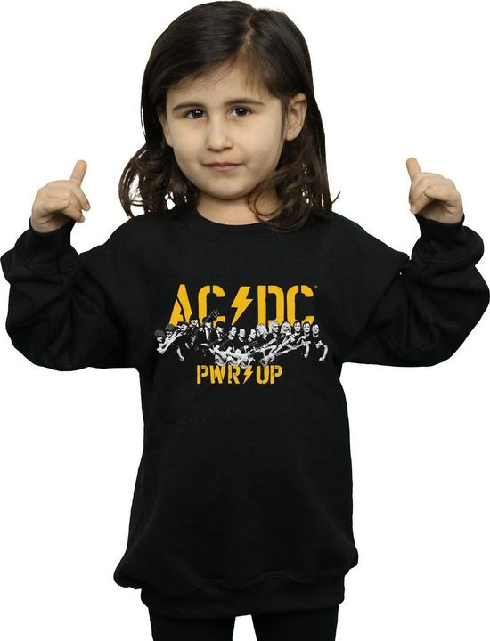 Immagine prodotto AC/DC PWR UP Portrait Motion Felpa Ragazze (140, 146)