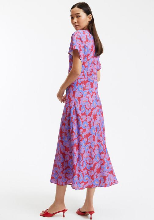 Actual product image La Redoute Collections Langes Kleid mit Blumenmuster (M)