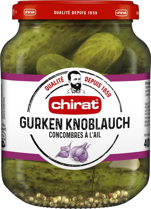 Produktbild Chirat Gurken Knoblauch 400 g (400 g)