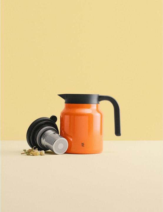 Image du produit Rig-Tig by Stelton 0,9 litre - Rustfrit stål/plastik - Orange (0.90 l)