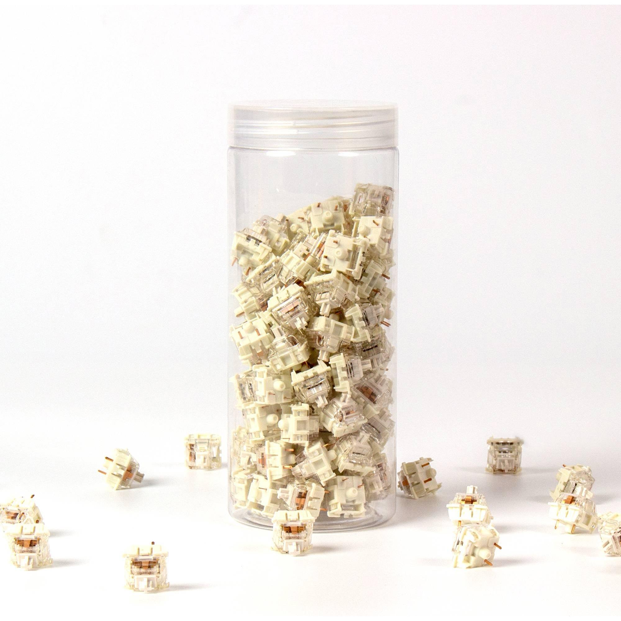 Keychron Gateron G Pro 2.0 (110 pezzi), Accessori per mouse + tastiere, Bianco