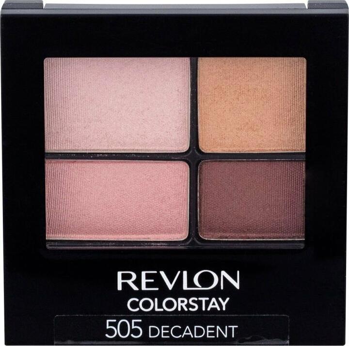 Actual product image Revlon ColourStay 16H Eyeshadow Quad Decadent 505 (505)