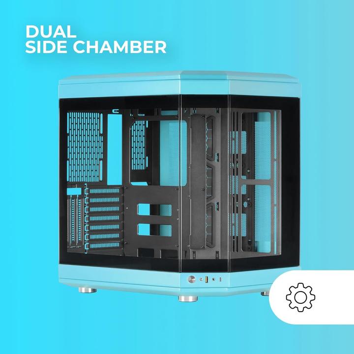 Produktbild Mars Gaming Boitier Moyen Tour ATX MC-3T RGB avec panneaux vitrés (Noir) (ATX, mATX, Mini-ITX)