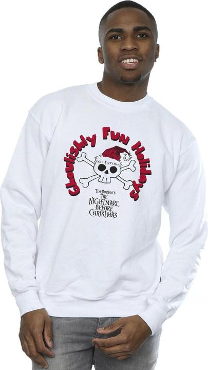 Image du produit Disney - Sweat THE NIGHTMARE BEFORE CHRISTMAS GHOUISHLY FUN HOLIDAYS - Homme (M)