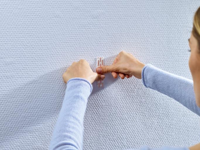 Actual product image tesa Adhesive nail for wallpaper & plaster, 1kg holding power, removable without a trace & reusable, 2