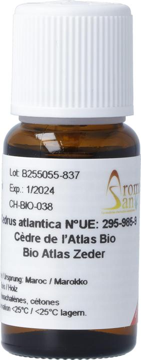 Produktbild AromaSan Atlas Zeder Bio Ätherisches Öl (15ml)