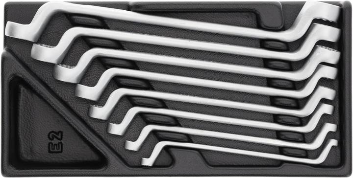 Actual product image Gedore 1500 ES-2 Double ended ring spanner set in 1/3 ES module (10 mm, 11 mm, 12 mm, 13 mm, 14 mm, 15 mm, 16 mm, 17 mm, 18 mm, 19 mm, 20 mm, 22 mm, 6 mm, 7 mm, 8 mm, 9 mm)