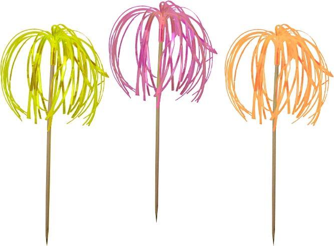 Actual product image Papstar Decoration picker neon fireworks