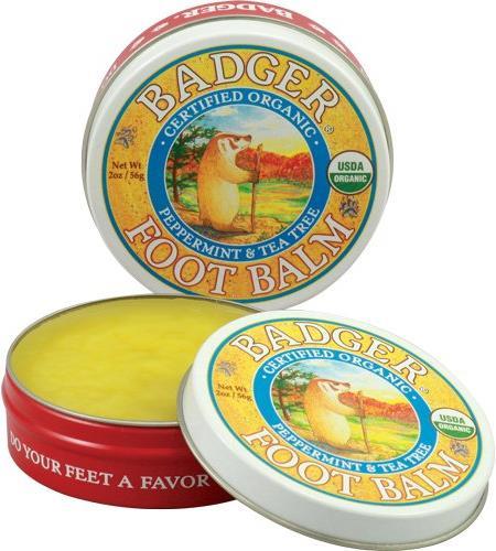 Actual product image Badger Foot Balm For Dry Cracked Feet (Foot cream & foot gel, 60 ml)