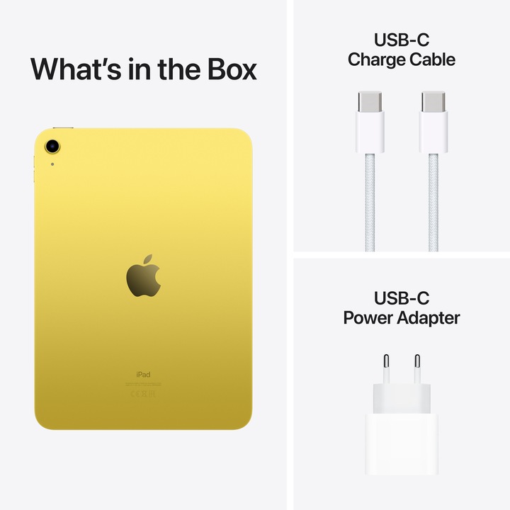 Actual product image Apple iPad 2022 (10th Gen) (WLAN only, 10.90", 64 GB, Yellow)
