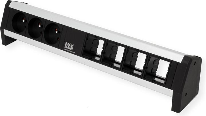 Produktbild Bachmann DESK 3xUTE & 4xModule GST18 (3 x, CEE 7/3, CEE 7/5)