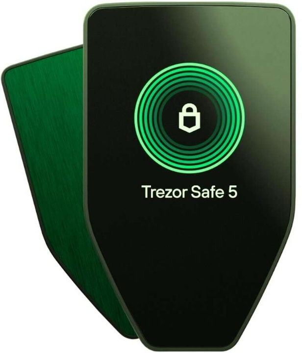 Immagine prodotto Trezor Safe 5 - Berillo verde (Bitcoin, Ethereum Classic, Dogecoin, Altre)