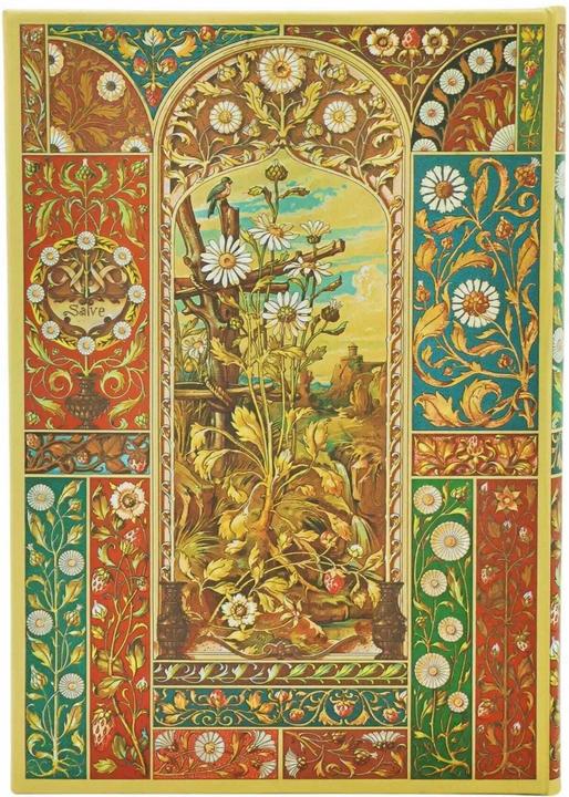 Actual product image Paperblanks Hardcover Journals - Viennese Fruit - Midi - Unlined (18 x 12 cm, Lined, Hardcover)