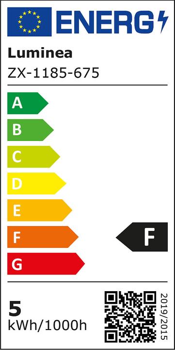 Energie-Label Luminea LED-Kerze E14