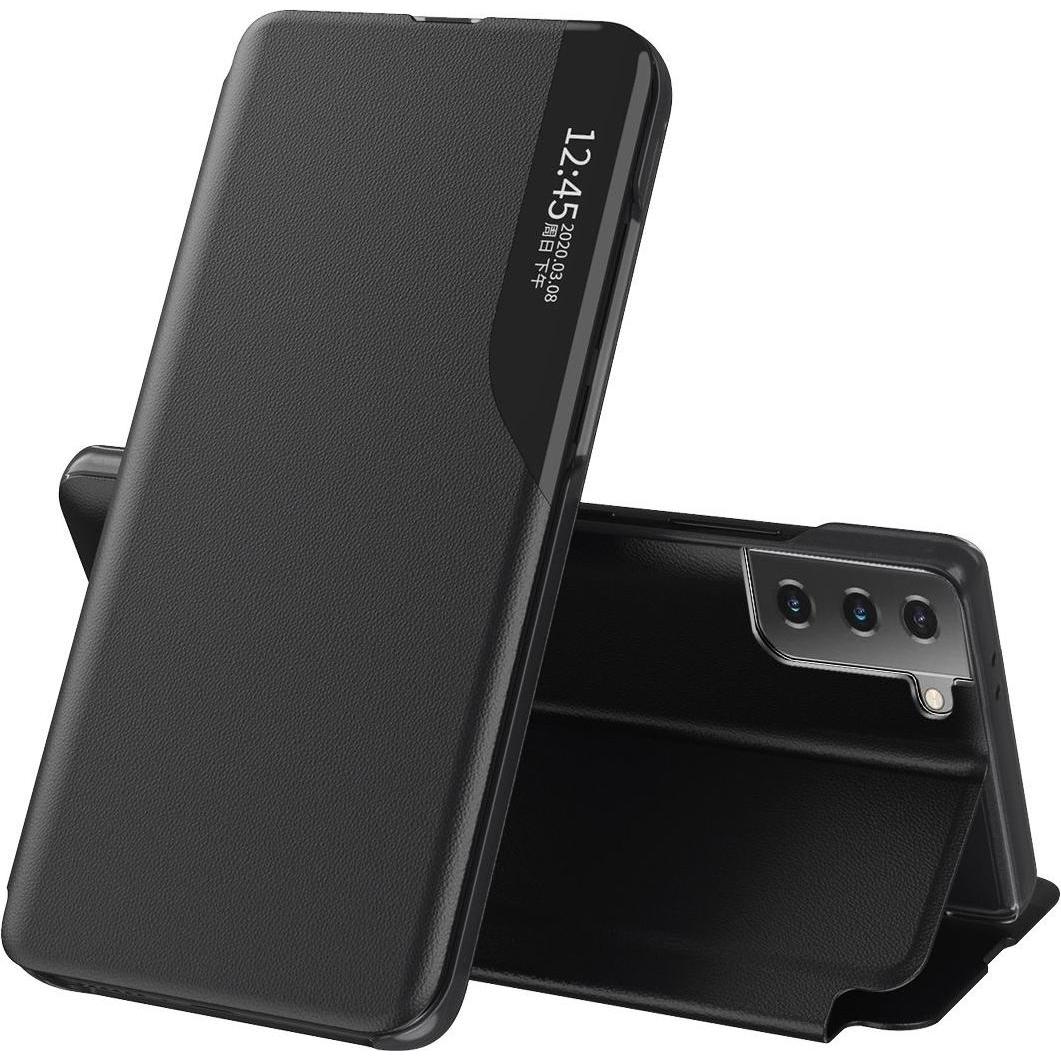 König Design Hülle Handy Schutz für Samsung Galaxy S21 Case Cover Tasche Etui Bumper Schwarz (Samsung Galaxy S21+), Smar...