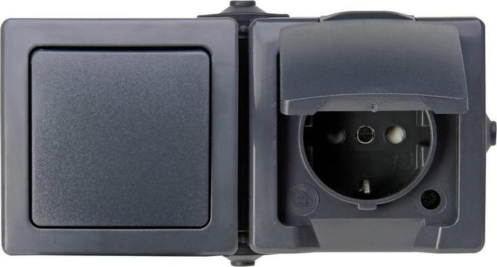 Produktbild Kopp Aufputz-Feuchtraum Aus-/Wechselschalter