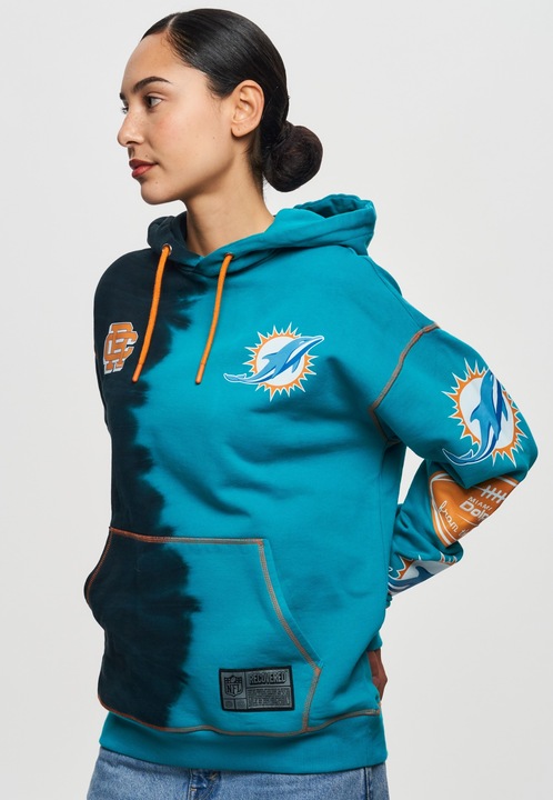 Produktbild Recovered Re:covered Fleece Hoody - INK DYE Miami Dolphins - M (M)