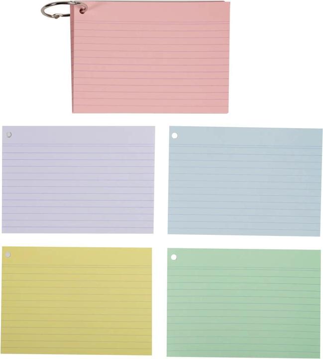 Image du produit Exacompta Cartes Flash (A6, 205 g/m², 50 x)