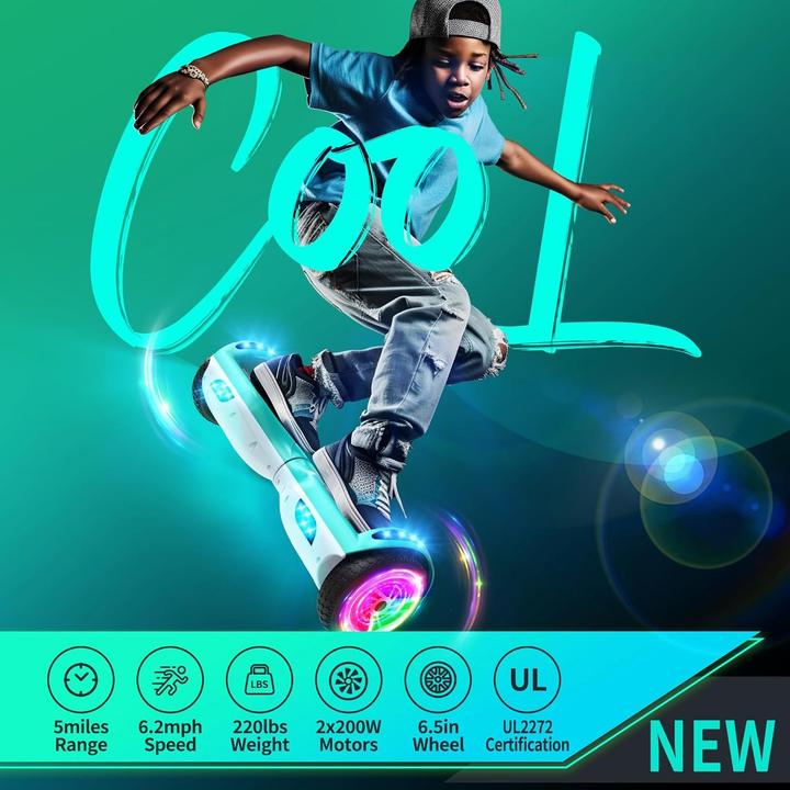 Actual product image Sisigad Hoverboard Two Wheel Self Balancing (12 km/h)