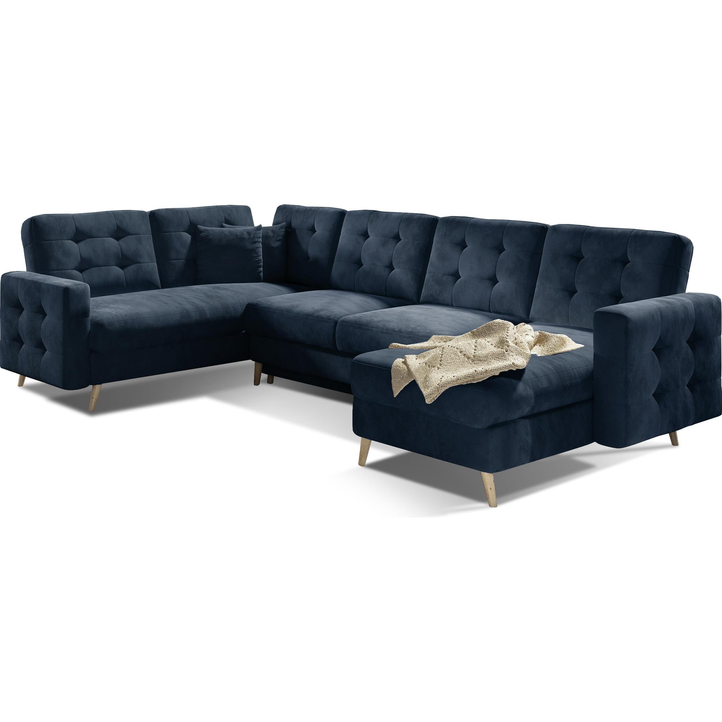 ELTAP, Sofa, Asgard U (Wohnlandschaft, 5-Sitzer, Bettsofa)