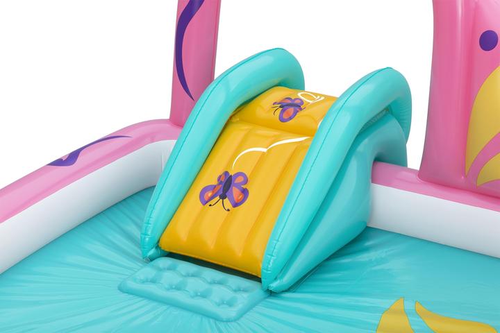 Actual product image Bestway Butterfly Wonder Kids Inflatable Water Play Center and Pool 1.80 m x 1.80 m x 1.17 m