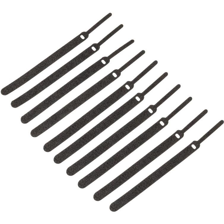 Thumbnail - Kolink, Kabelbinder, Kabelbinderset mit Klettverschluss - 10 Stück, schwarz (Klettkabelbinder, 150 mm, 10 Stk.)