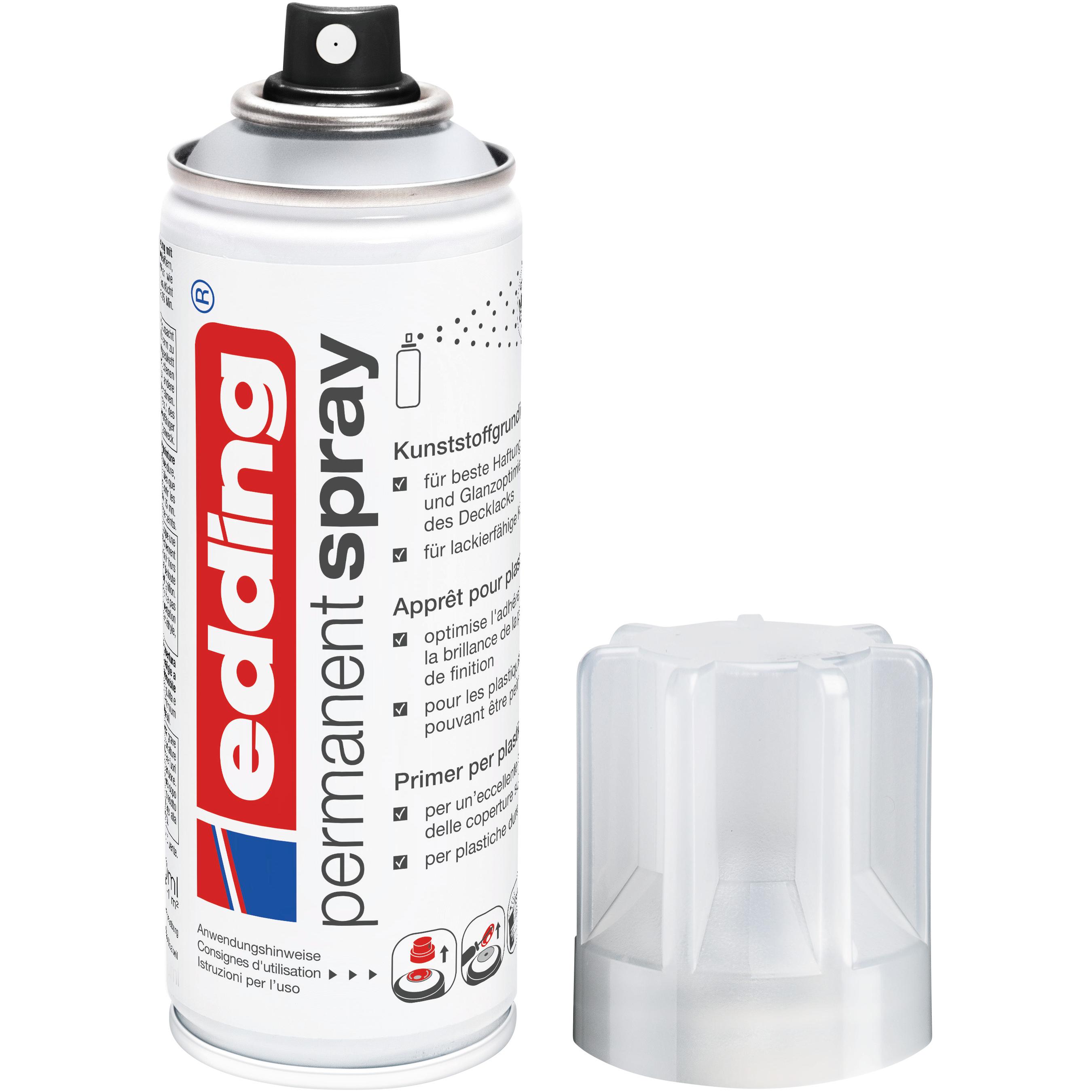 Thumbnail - Edding, Künstlerfarbe + Bastelfarbe, Grundierspray (Farblos, 200 ml)