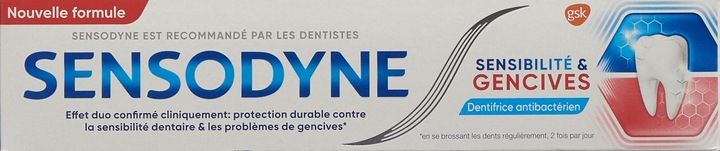 Actual product image Sensodyne Sensitivity and gums (75 ml)