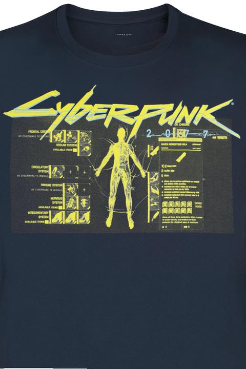 Actual product image Difuzed Cyberpunk 2077 - Vitruvian Man Men's Short Sleeved T-shirt - M (M)