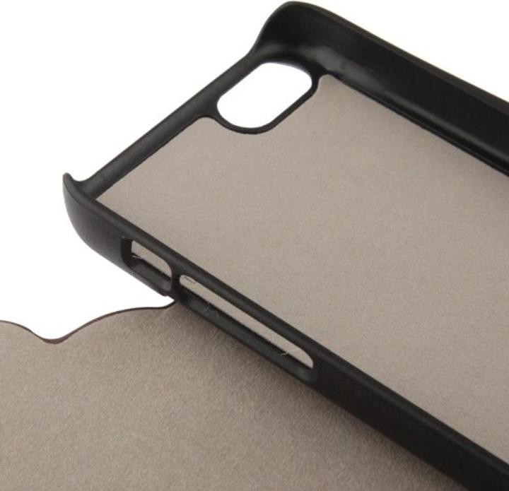 Produktbild König Design Schutzhülle Case (Flip Quer) für Handy Apple iPhone 5C Coffee (Apple iPhone 5c)