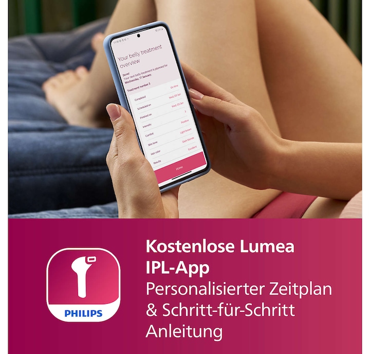 Actual product image Philips Lumea IPL Series 7000