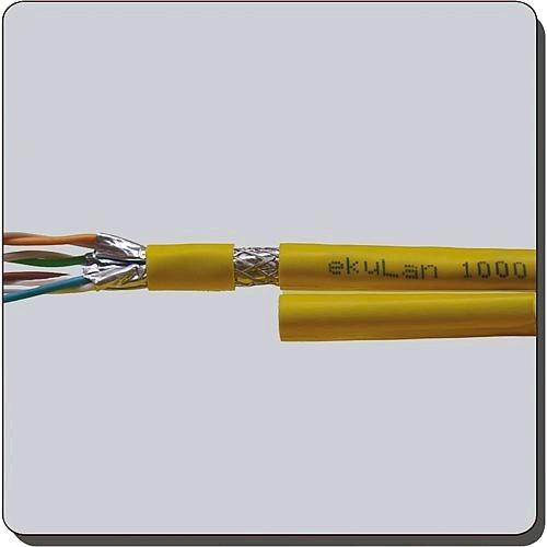 Actual product image Eku Kabel & Systeme Data cable Cat 7 4x2xAWG231 100 m Ring BauPVOEN Fire class