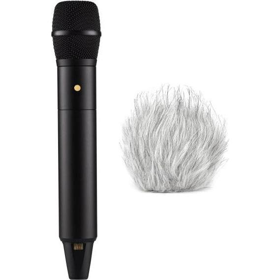 RØDE Interview PRO drahtloses Mikrofon mit Windschutz Weiss, Mikrofon