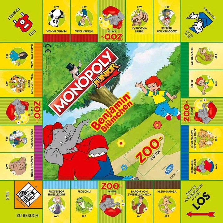 Produktbild Winning Moves Monopoly Junior Benjamin Blümchen Collectors Edition (Deutsch)